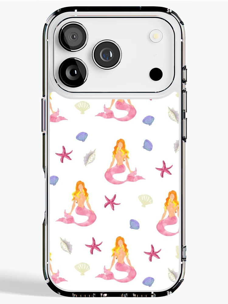 Thumbnail 1 of 5, iPhone Case, Mermaid pattern designed and sold by Radoi Florin.