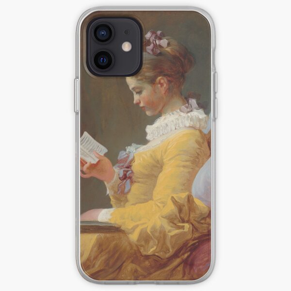 Jean Honoré Fragonard Young Girl Reading iPhone Soft Case