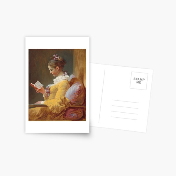 Item preview, Jean Honoré Fragonard Young Girl Reading designed and sold by Artaxias_Designs.