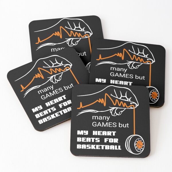 Item preview, My Heart beats for basketball designed and sold by vibeno1.
