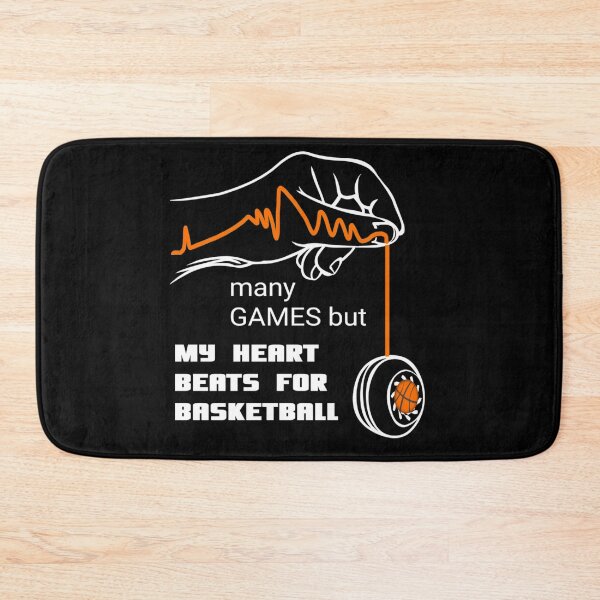Item preview, My Heart beats for basketball designed and sold by vibeno1.