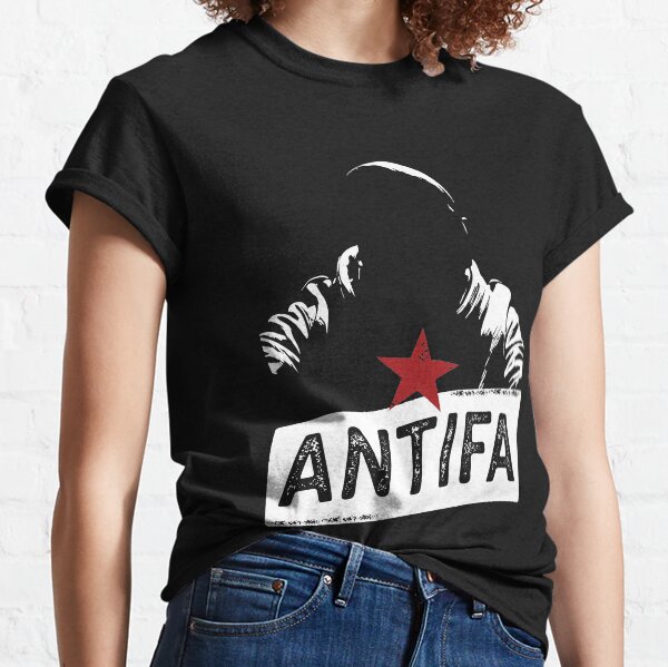 Antifa Silhouette Classic T-Shirt