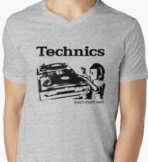 technics 2 Men's V-Neck T-Shirt