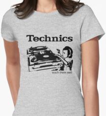 technics 2 Women's Fitted T-Shirt