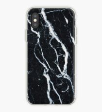 Black marble iphone case iPhone Case