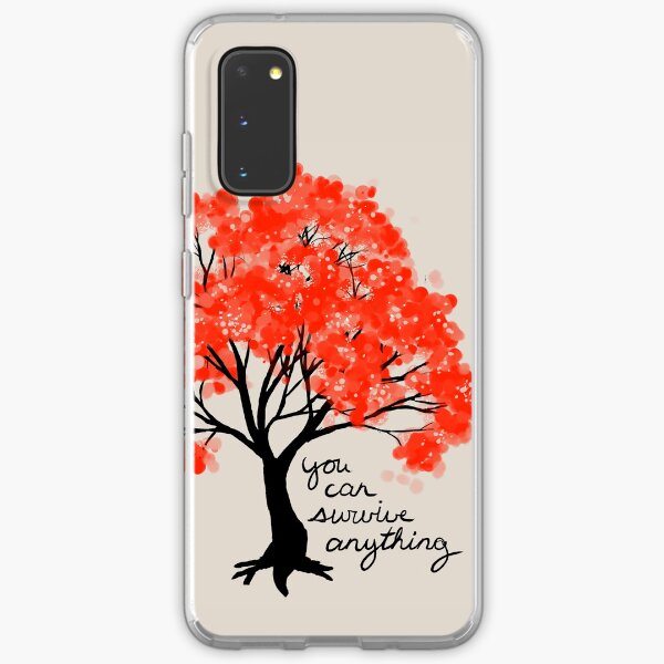 "You Can Survive Anything" Tree Samsung Galaxy Soft Case