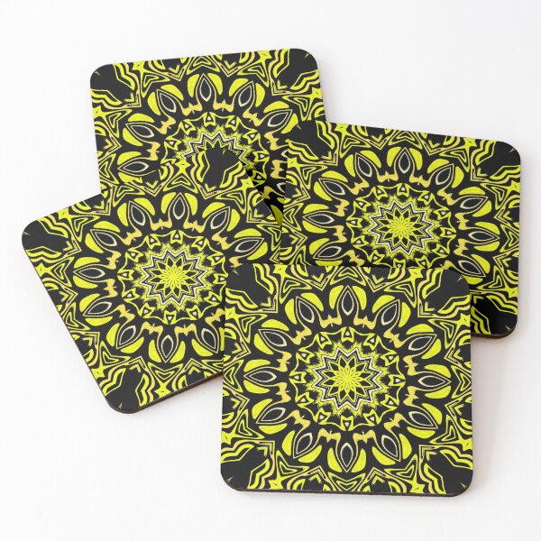 Item preview, Camaieu Yellow Mandala, motif 2, by Bennydoscope designed and sold by Bennydoscope.