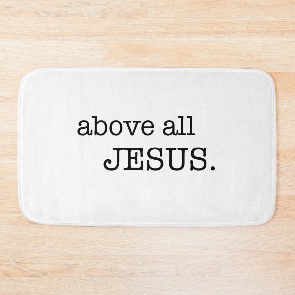 Item preview, above all, Jesus  designed and sold by beautyandthetee.