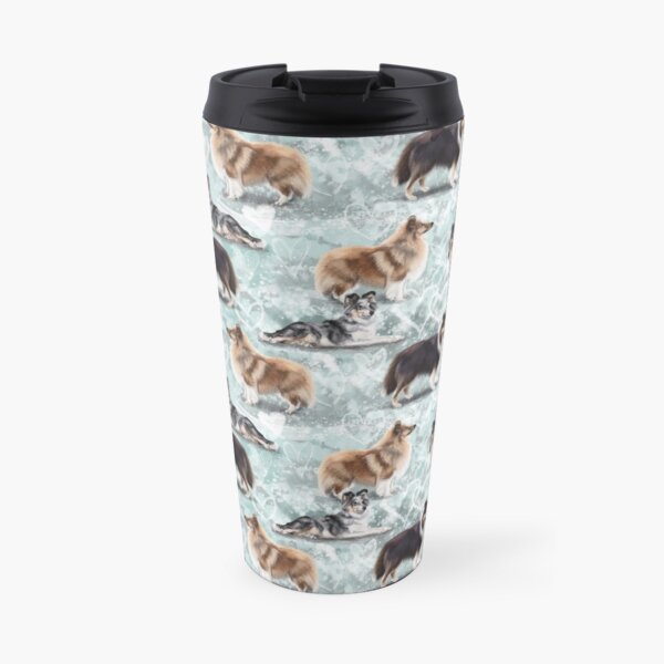 The Shetland Sheepdog Sheltie Travel Mug
