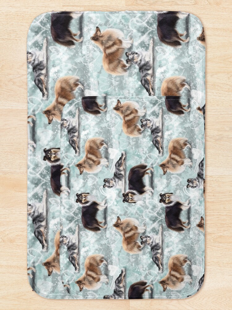 Alternate view of The Shetland Sheepdog Sheltie Bath Mat
