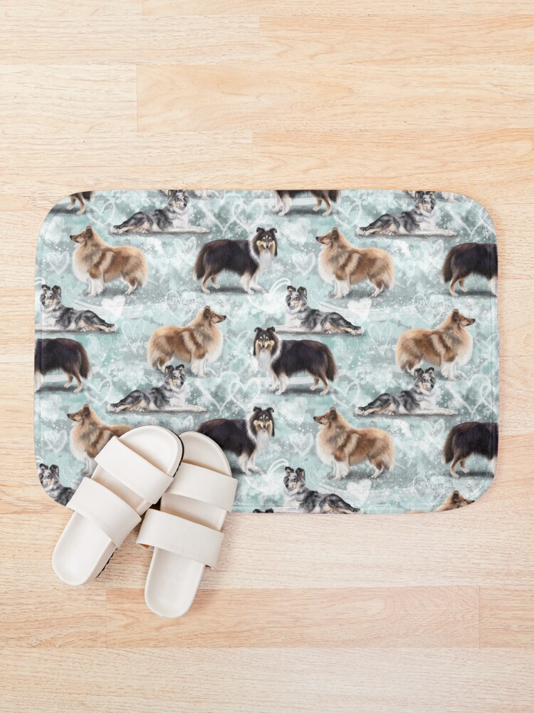 Alternate view of The Shetland Sheepdog Sheltie Bath Mat