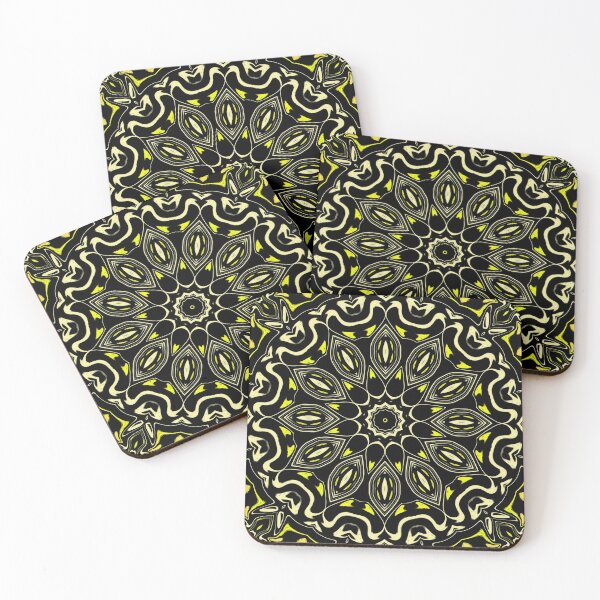 Item preview, Camaieu Yellow Mandala, motif 8, by Bennydoscope designed and sold by Bennydoscope.