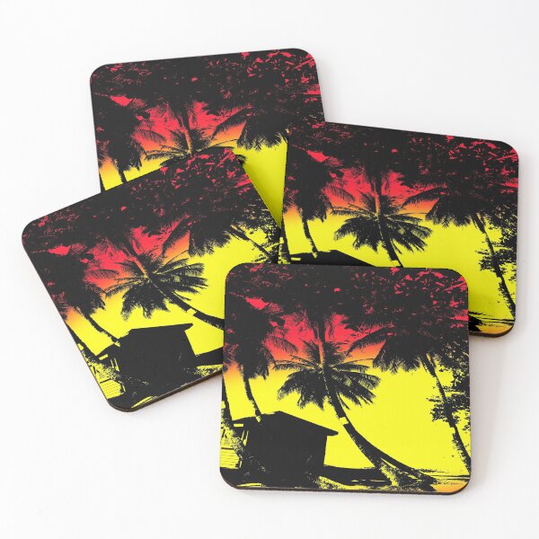 Item preview, Sandy Lane Beach and Palm Trees Barbados designed and sold by LearsInteriors.