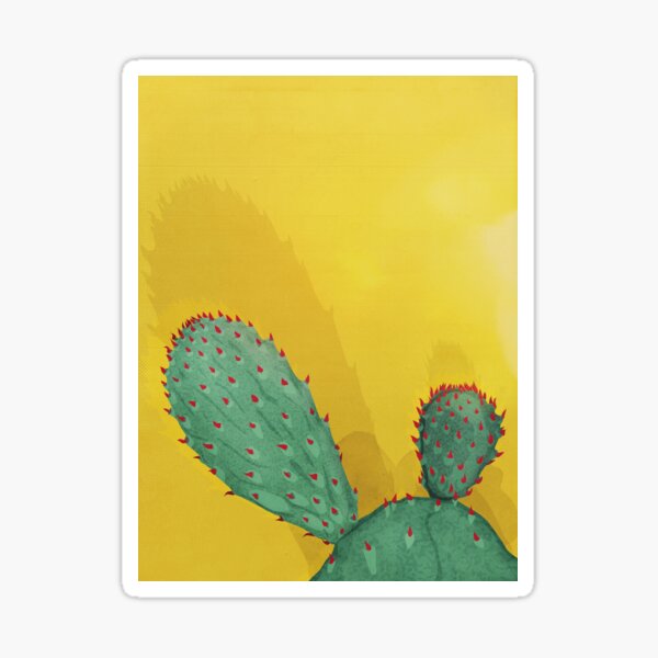 Spiky cactus Sticker