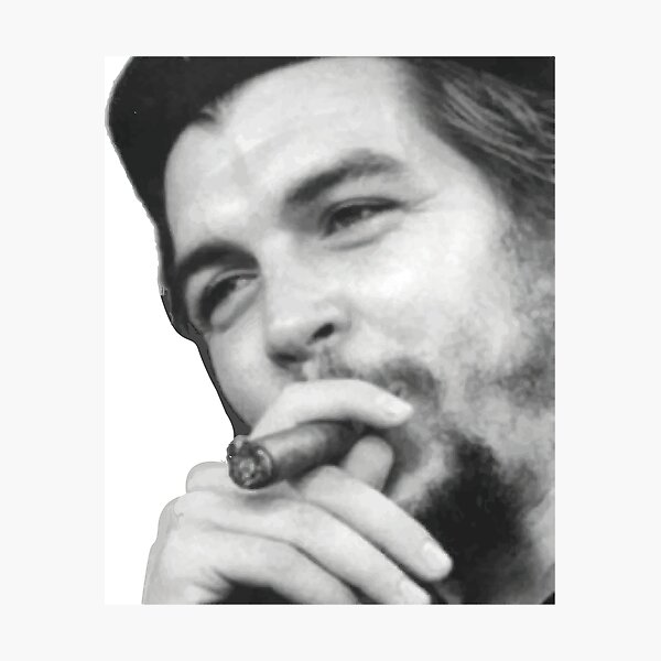 Ernesto Che Guevara Cigar Smoking Argentine Marxist Guerrilla 