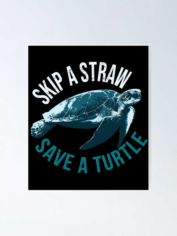 Skip a Straw Save a Turtle Tank Top