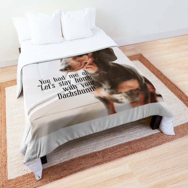 dachshund comforter king