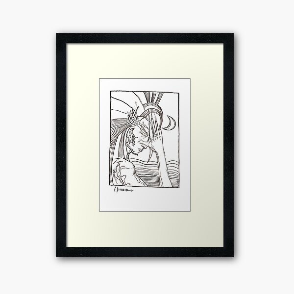 A second inkling Framed Art Print
