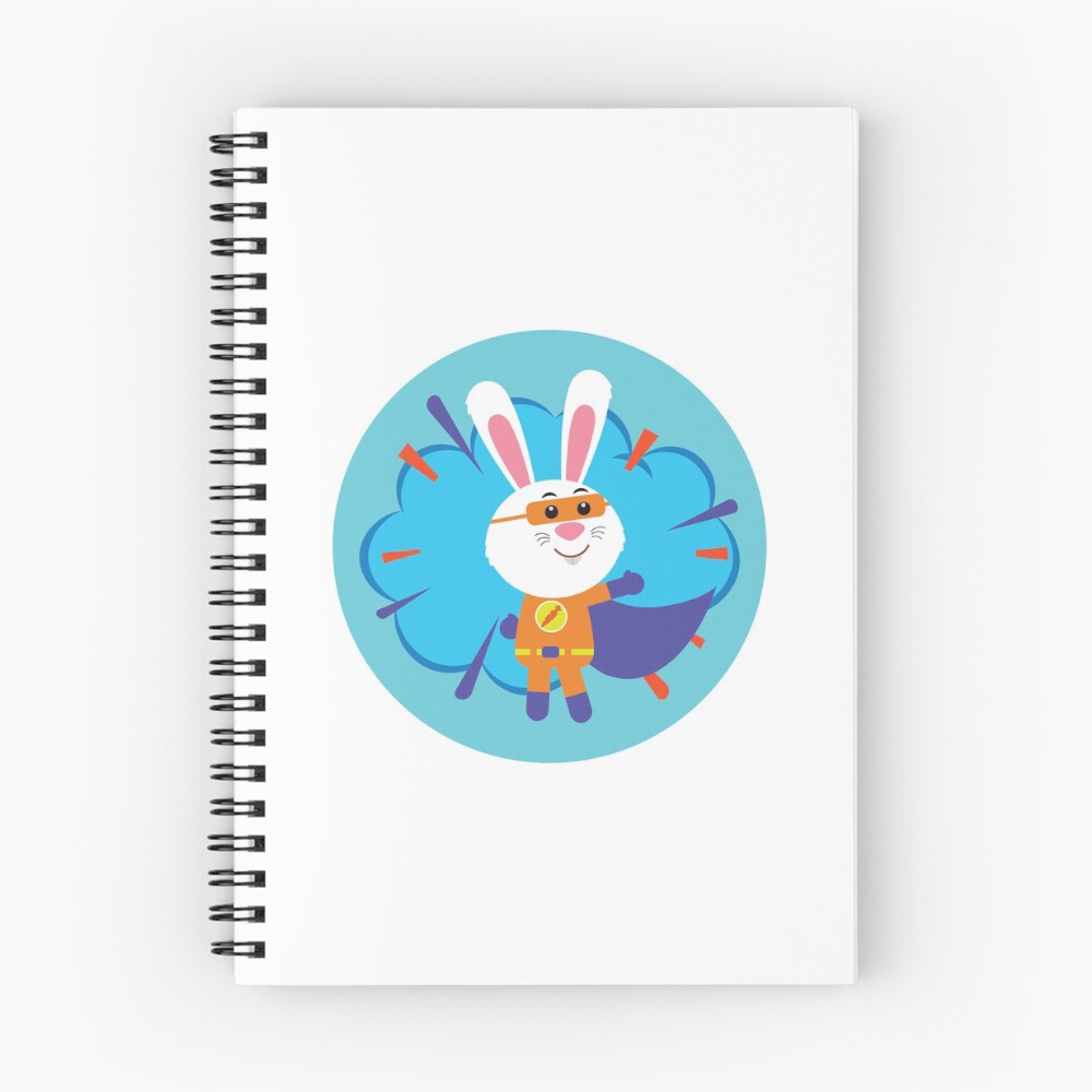 Item preview, Spiral Notebook designed and sold by RiaRabbit.