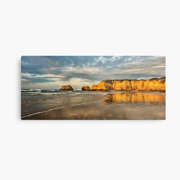 Haystacks near Torquay vic Metal Print