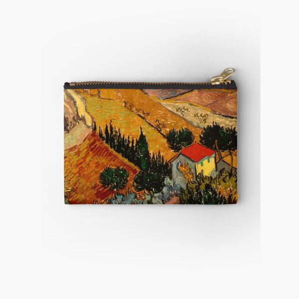 Artikelvorschau, Landschaft mit Haus und Pflüger, von Gogh, Vincent van entworfen und verkauft von Irina Polyanskaya.