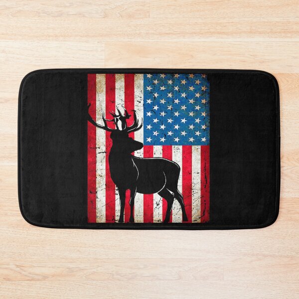 Item preview, Deer Hunting America Flag Vintage designed and sold by romboshirt.