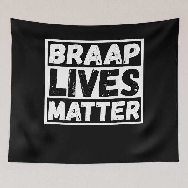 Item preview, Braap Lives Matter Dirt Bike Gift designed and sold by BiagioDeFranco.