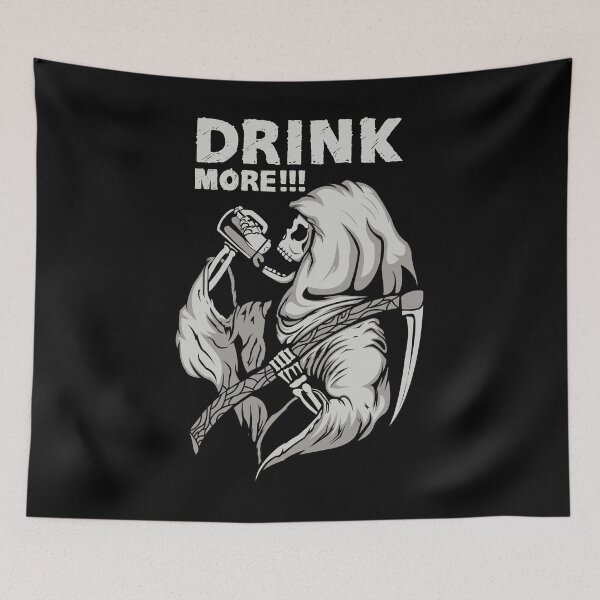 Item preview, Drink More Funny Drinking Gift designed and sold by BiagioDeFranco.