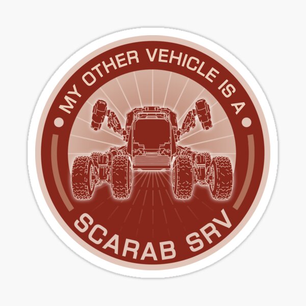 ELITE DANGEROUS: OTHER VEHICLE SCARAB STICKER Sticker