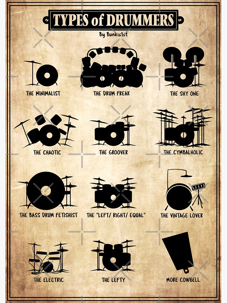 Types of Drummers by Bunkis1st