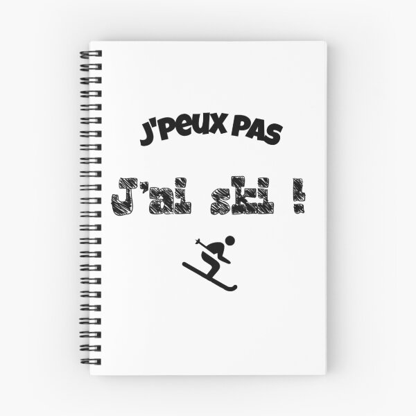 Item preview, I can't, I'm skiing! designed and sold by tets.