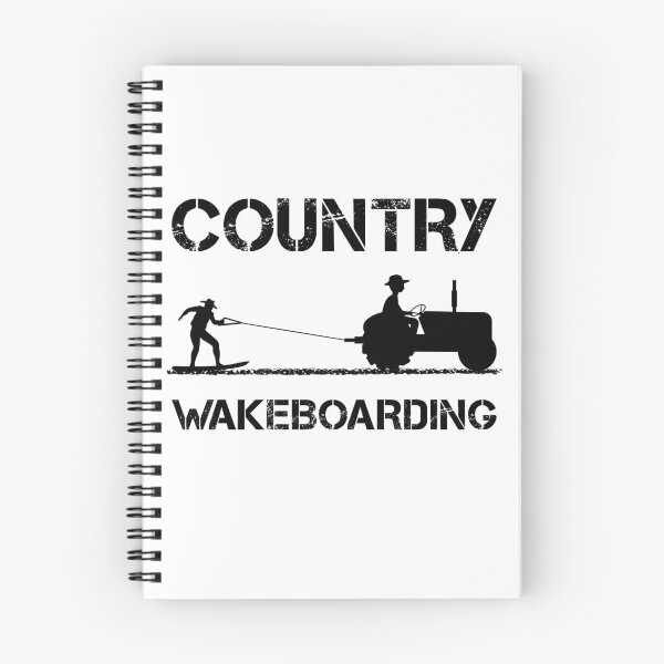 Item preview, Wakeboard Funny Country Tractor Wakeboarding designed and sold by inkedtee.