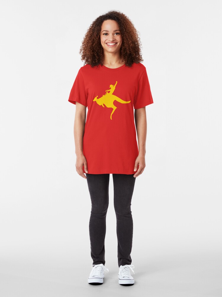 Alternate view of Real Cowboys Roodeo! Slim Fit T-Shirt