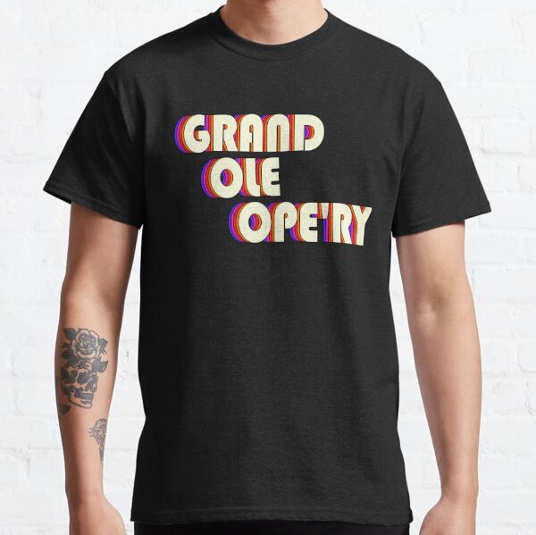 Opry Flag T-Shirt Green / 3XL | Official Store of Grand Ole Opry, Ryman Auditorium, & Ole Red