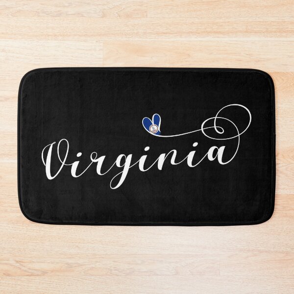Item preview, Virginia State Flag Heart, I Love Virginia designed and sold by Celticana.