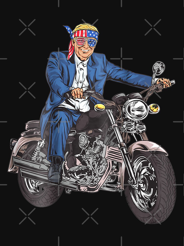 "Bikers For Trump Motorcycle 2020" T-shirt by moonchildworld | Redbubble
