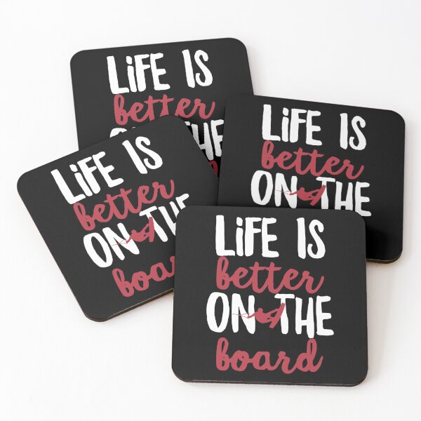Item preview, Life Is Better On The Board Wakeboard designed and sold by inkedtee.