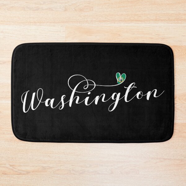 Item preview, Washington State Flag Heart  designed and sold by Celticana.