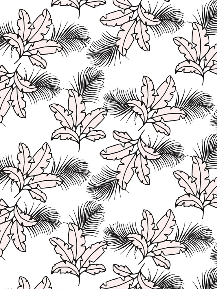 Thumbnail 5 of 5, iPhone Case, Pink leafs pattern designed and sold by Radoi Florin.