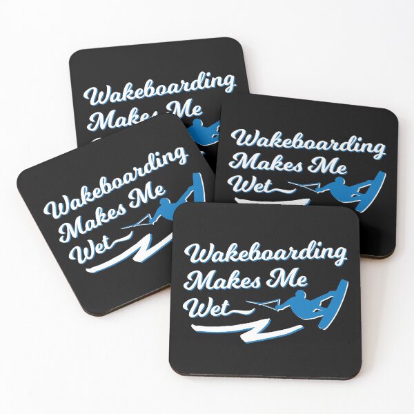 Item preview, Wakeboarding Makes Me Wet Wakeboard designed and sold by inkedtee.