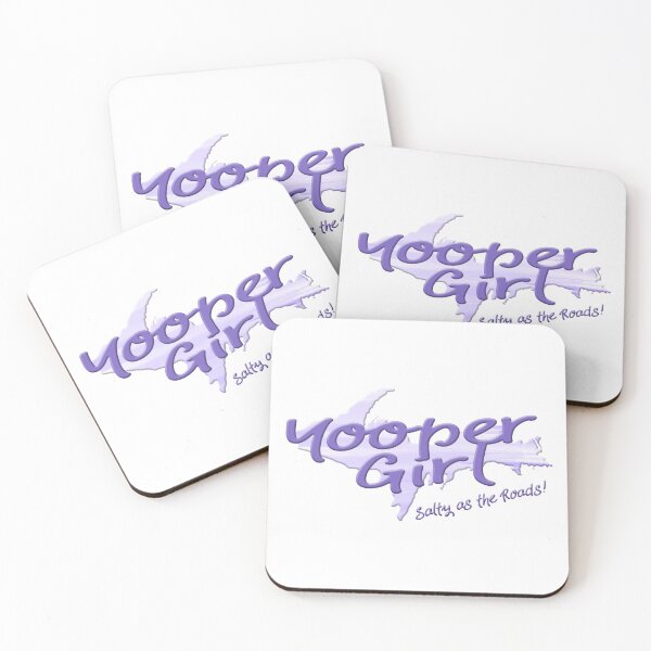 Item preview, YOOPER GIRL Salty as the Roads! Upper Peninsula Michigan designed and sold by Destinations Souvenirs.