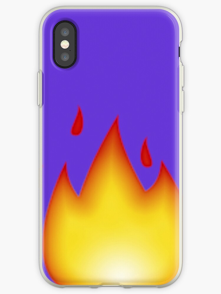 coque iphone xr flamme
