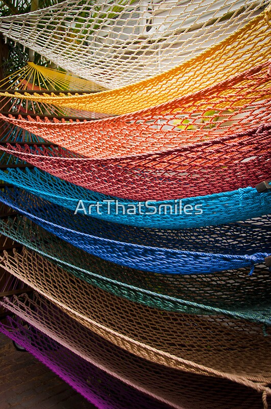 ""Hammock Condos" Hammocks In Key West Florida" by ArtThatSmiles