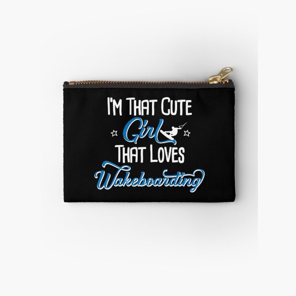 Item preview, I'm That Cute Girl That Loves Wakeboarding Wakeboard designed and sold by inkedtee.