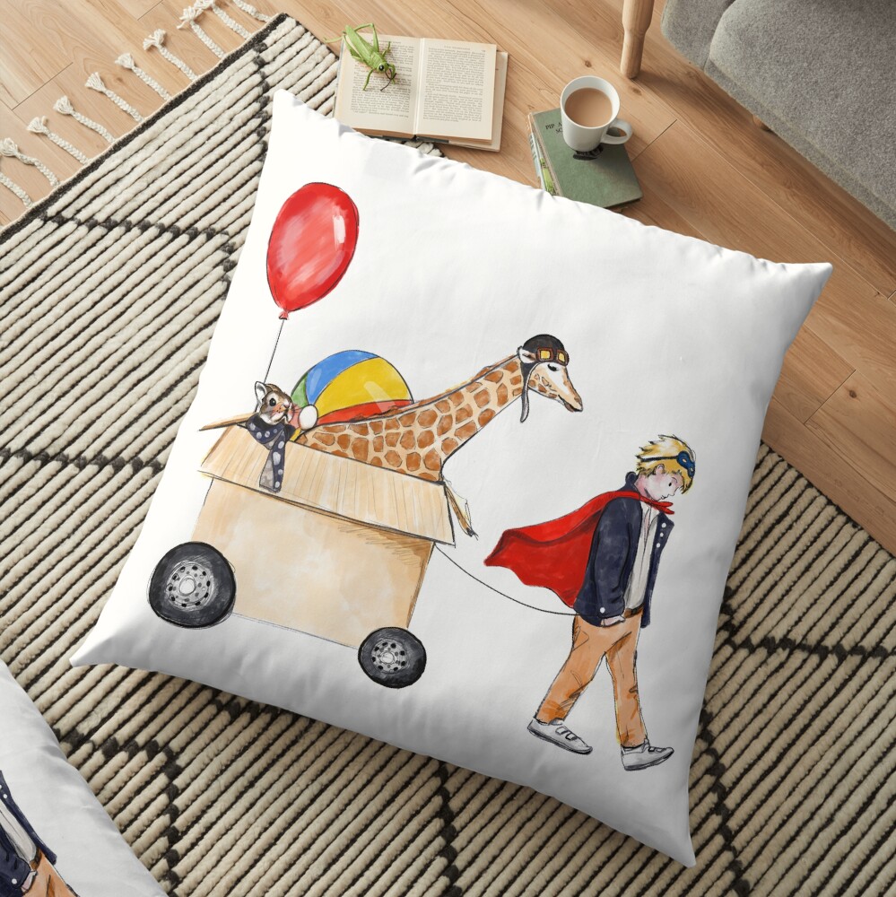 Dreams will follow you Floor Pillow