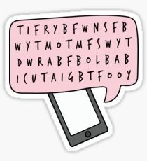 THIS is for RACHEL Voicemail Tik Tok Sticker! Sticker