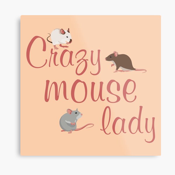 Item preview, Crazy mouse lady designed and sold by EresseaYesta.