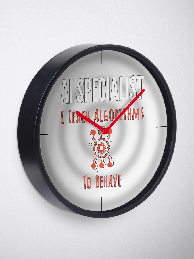 Alternate view of AI Specialist. Clock