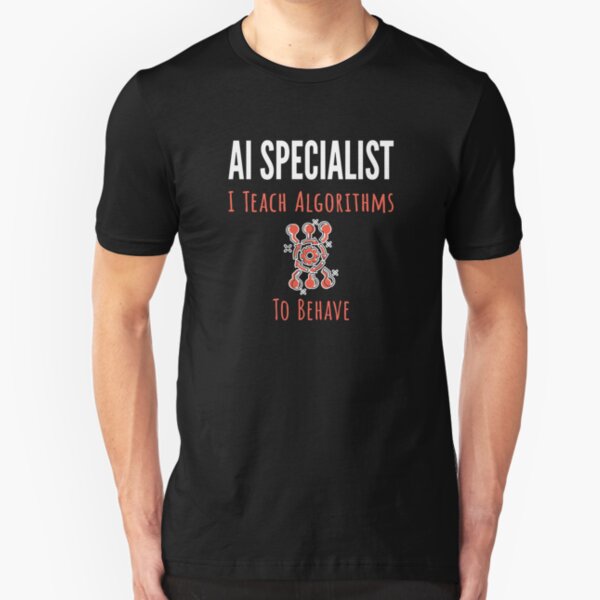 AI Specialist. Slim Fit T-Shirt