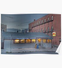 Frank and Mary's Diner - Cortland, NY Poster